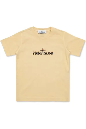 Stone Island Compass-print cotton T-shirt