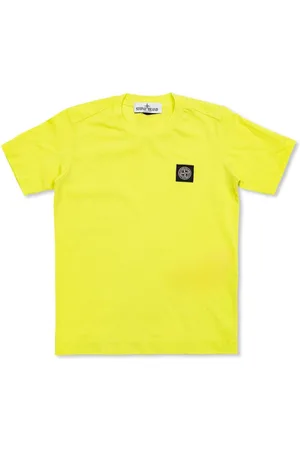 Stone Island Cotton logo patch t-shirt