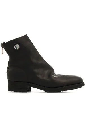 GUIDI Zip ankle boots