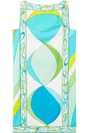 Puccini Pesci-print mini dress