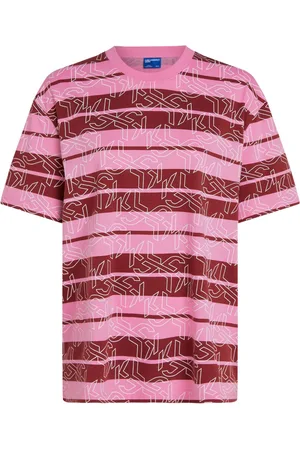 Karl Lagerfeld Monogram striped T-shirt