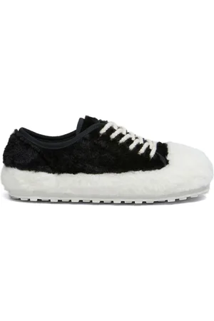 Marni Teddy lace-up sneakers