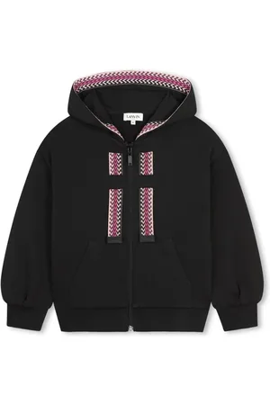 Lanvin Hooded cotton cardigan