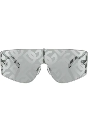Dolce & Gabbana Sharped mask-frame sunglasses