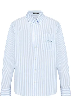 VERSACE Barocco Sea striped shirt