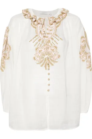 ZIMMERMANN Waverly-embroidered blouse