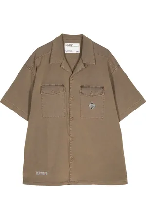 Izzue Logo-patches short-sleeve shirt