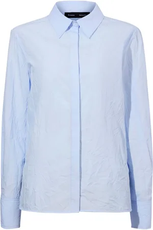 Proenza Schouler Crinkled cotton Allen shirt