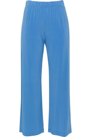 LE TRICOT PERUGIA Elasticated-waistband cropped trousers