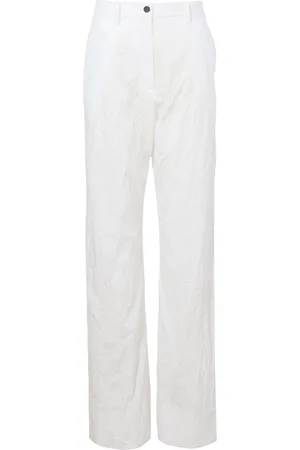 Proenza Schouler Crinkle poplin trousers