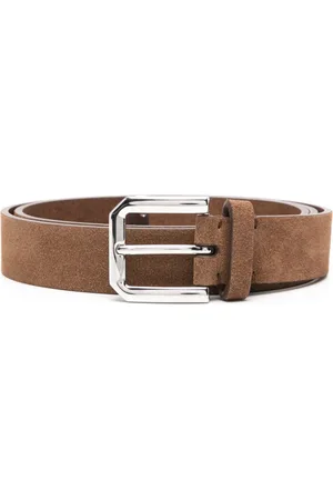 Brunello Cucinelli Suede buckle belt