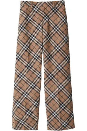 Burberry Checked tailored trousers