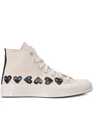 Comme des Garçons X Converse logo-print sneakers