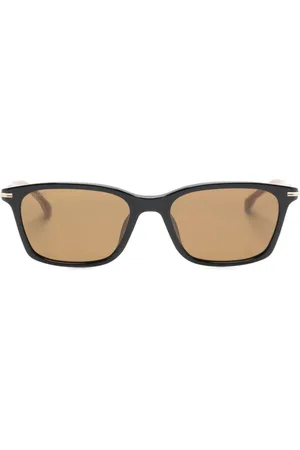 HUGO BOSS Rectangle-frame tinted sunglasses