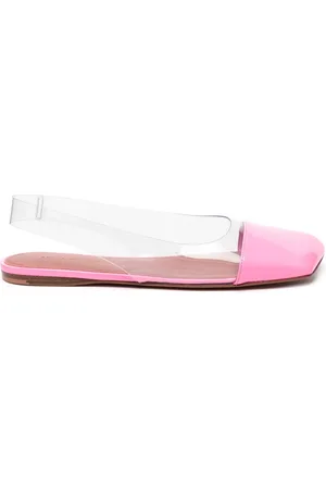 Amina Muaddi Ane slingback ballerina shoes