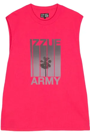 Izzue Graphic-print cotton vest