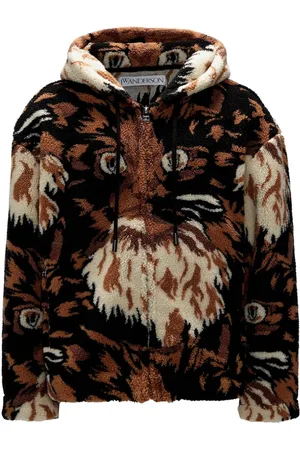 J.W.Anderson Graphic-print fleece jacket