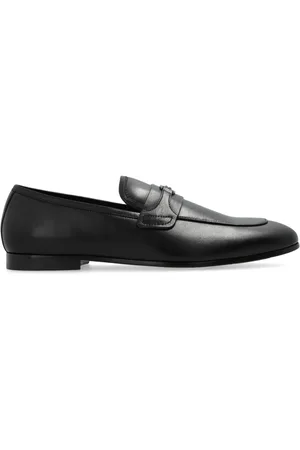 Coach Round toe leather loafers