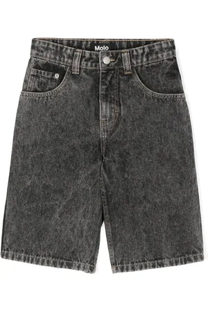 Molo Alpha straight-leg denim shorts