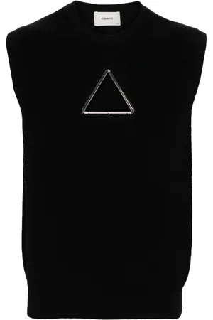 COPERNI Triangle sleeveless knitted top