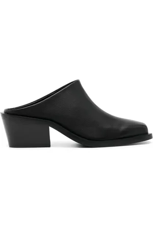 SENSO Kim 60mm square-toe leather mules