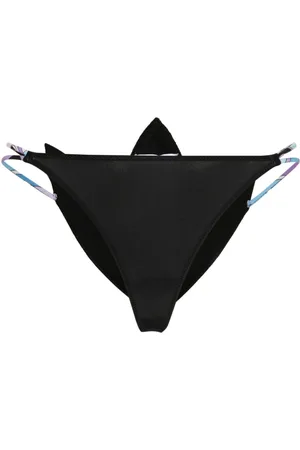 Puccini Floral-appliqué bikini bottoms