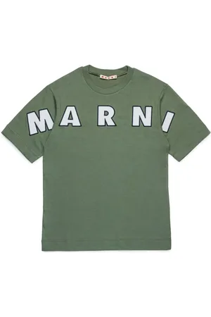 Marni Logo-embroidered T-shirt