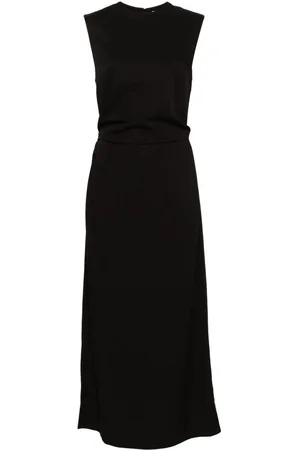 Totême Tie-waist sleeveless midi dress