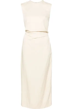 Totême Tie-waist sleeveless midi dress