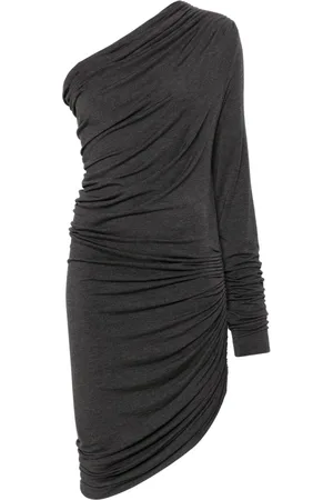 Norma Kamali Lazy Diana ruched minidress