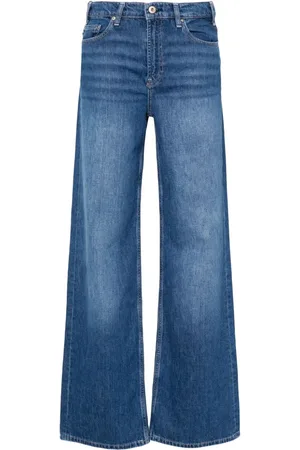 AG Jeans High-rise wide-leg jeans