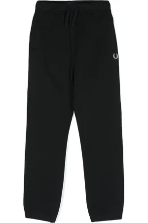 Fred Perry Loopback mid-rise track trousers
