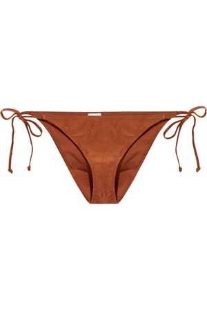 Ganni Side-tie bikini bottoms
