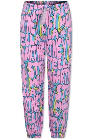 Stella McCartney Logo-print organic cotton track pants