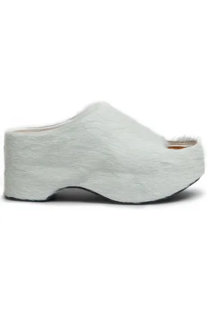 Marni Long-Hair chunky sandals