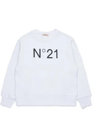 Nº21 Logo-print cotton sweatshirt