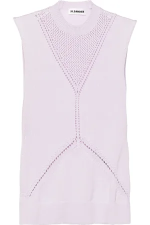 Jil Sander Sleeveless knitted top