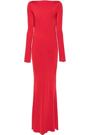 Atu Body Couture X Rue Ra cowl-back gown