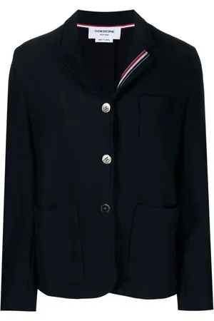 Thom Browne RWB-tab jersey blazer