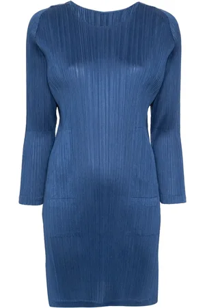 PLEATS PLEASE ISSEY MIYAKE January pleated dress