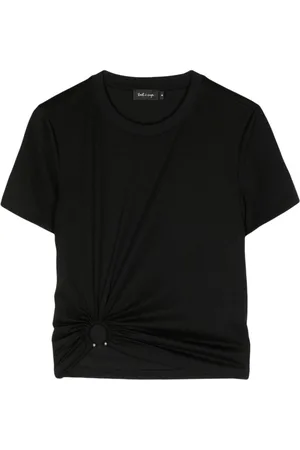 tout a coup Gathered crew-neck T-shirt