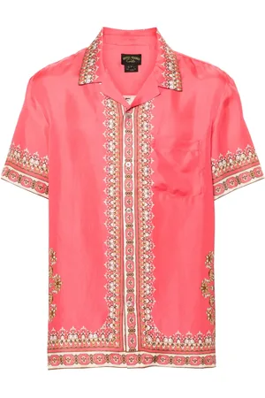 Camilla Shell Games silk shirt