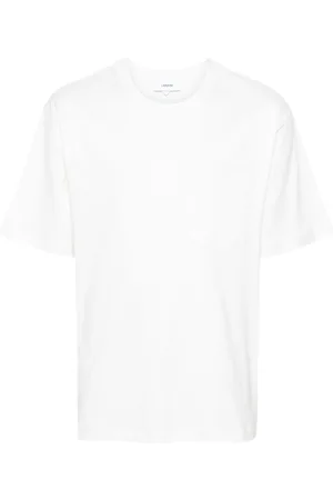 LARDINI Patch-pocket cotton T-shirt