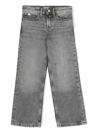 Calvin Klein Mid-rise straight-leg jeans