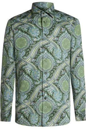 Etro Paisley-print cotton shirt