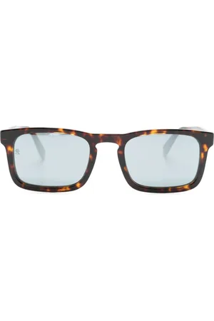 Tommy Hilfiger Tortoiseshell rectangle-frame sunglasses