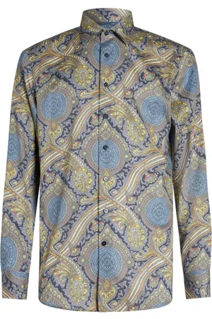 Etro Abstract-print cotton shirt