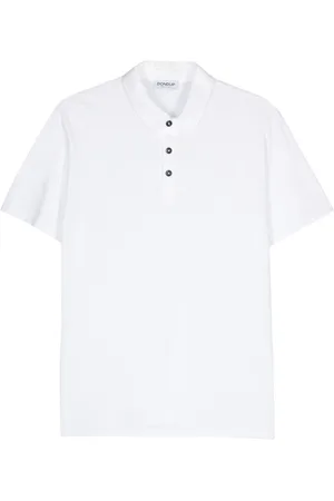 Dondup Slub-texture cotton polo shirt