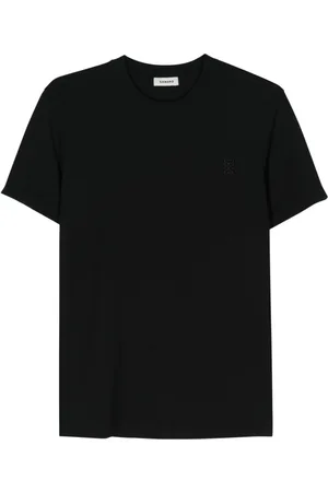 Sandro Embroidered-logo T-shirt