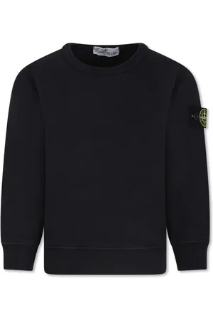 Stone Island Compass-badge cotton sweatshirt